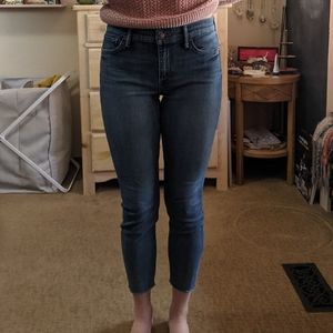Lucky Brand Mid Rise Ava Crop Skinny Jeans
